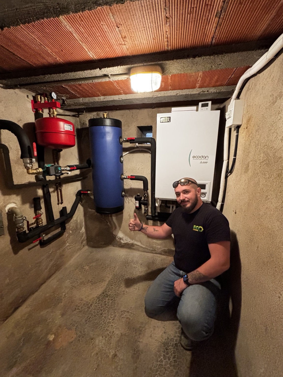 Installation pompe à chaleur